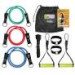 GoFit Pro Gym Extreme - This tubing set comes with 4 resistance tubes, and plenty of accessories to improve your home gym. - Please contact for pricing.