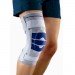 The GenuTrain® S orthopedic brace with lateral joint splints supports the knee joint for indications of slight instability, arthritis or osteoarthritis of the knee. An integral, ring-shaped pressure cushion (pad) surrounds the kneecap, while the interplay of the knit and the pad provides intermittent compression massage, thereby activating the musculature and stimulating the healing process. The combination of joint bars and a strap system in the GenuTrain S provides added passive support for the knee.  Please contact for pricing.