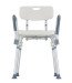 Mobb shower chair with arms and back. 360 degree swivel chair. - Please contact for pricing.